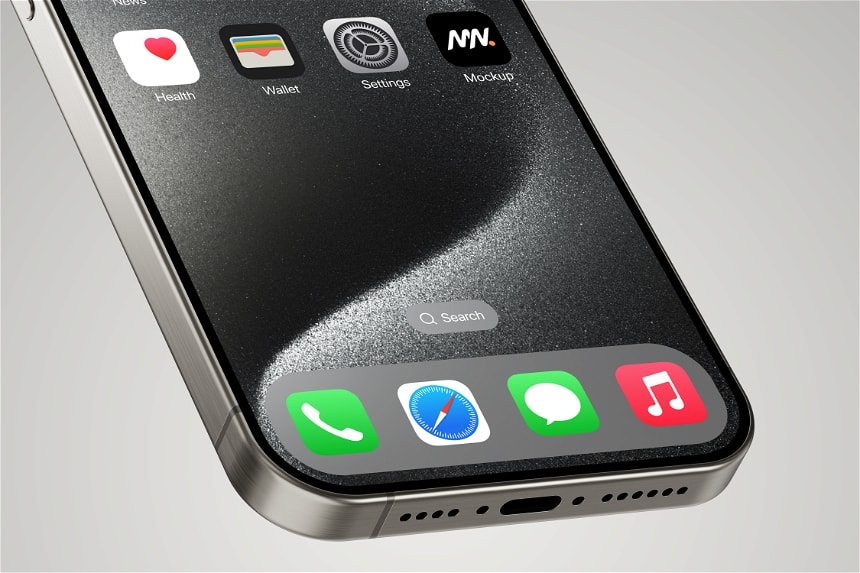 iPhone 15 Pro Max Mockup