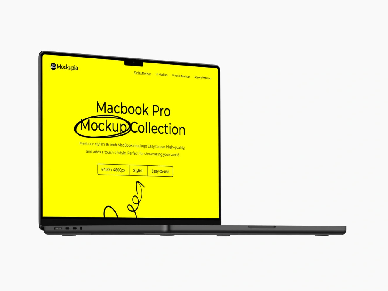 Free Macbook Pro Mockup 2.0