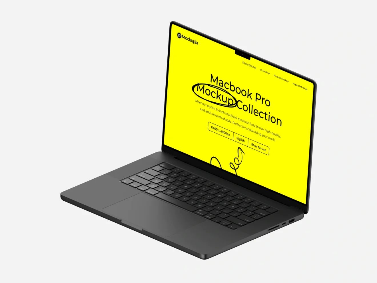 Free Macbook Pro Mockup 5.0