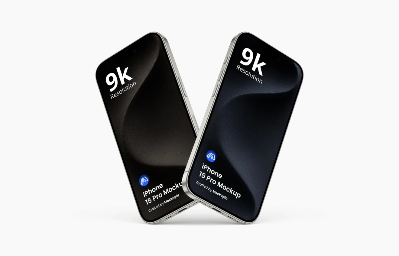 Free iPhone 15 Pro Mockup 5.0