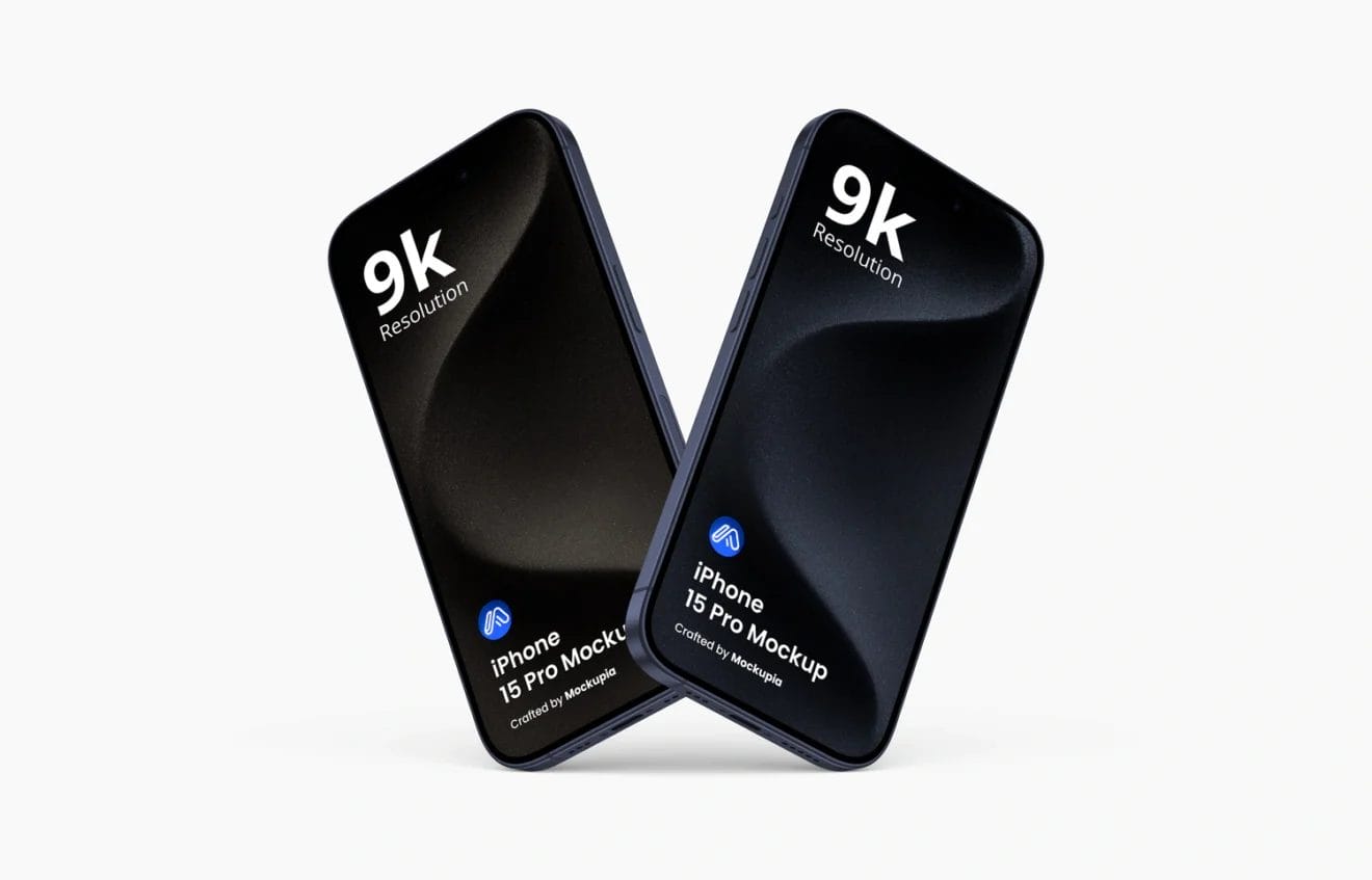 Free iPhone 15 Pro Mockup 5.0