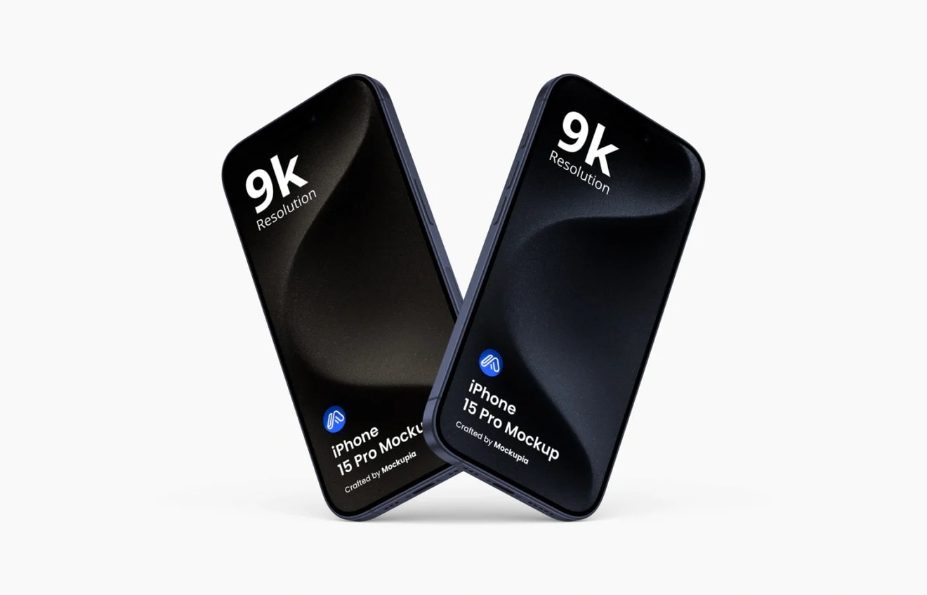 Free iPhone 15 Pro Mockup 5.0