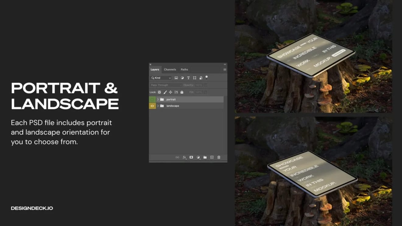 iPad Mockup Free PSD