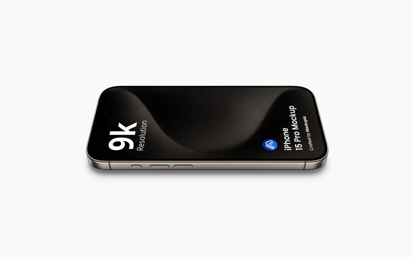 Free iPhone 15 Pro Mockup 6.0