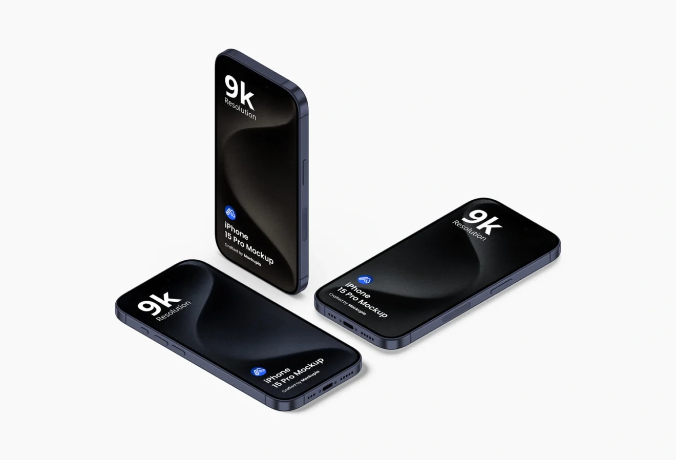 Free iPhone 15 Pro Mockup 10.0