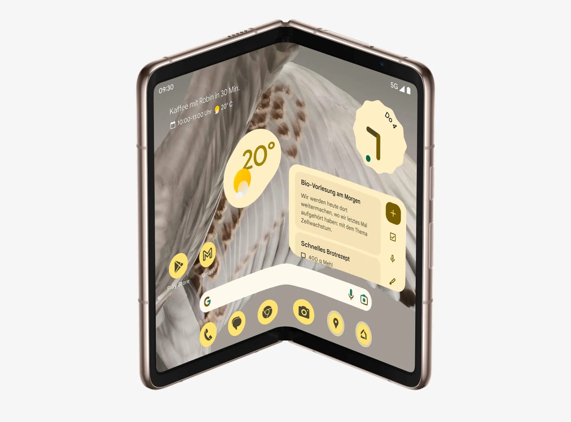 Free Google Pixel Fold Mockup