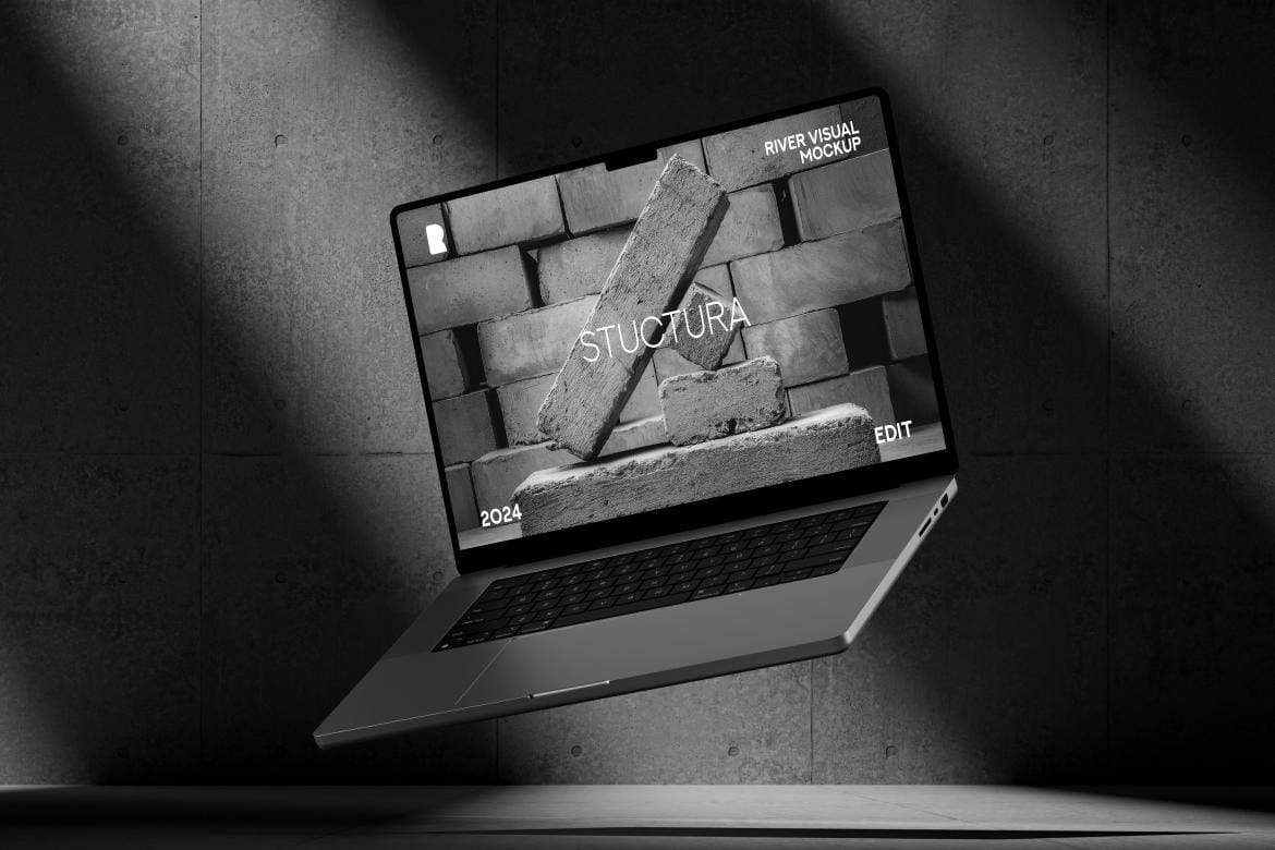 Free Macbook Pro 16 Mockup