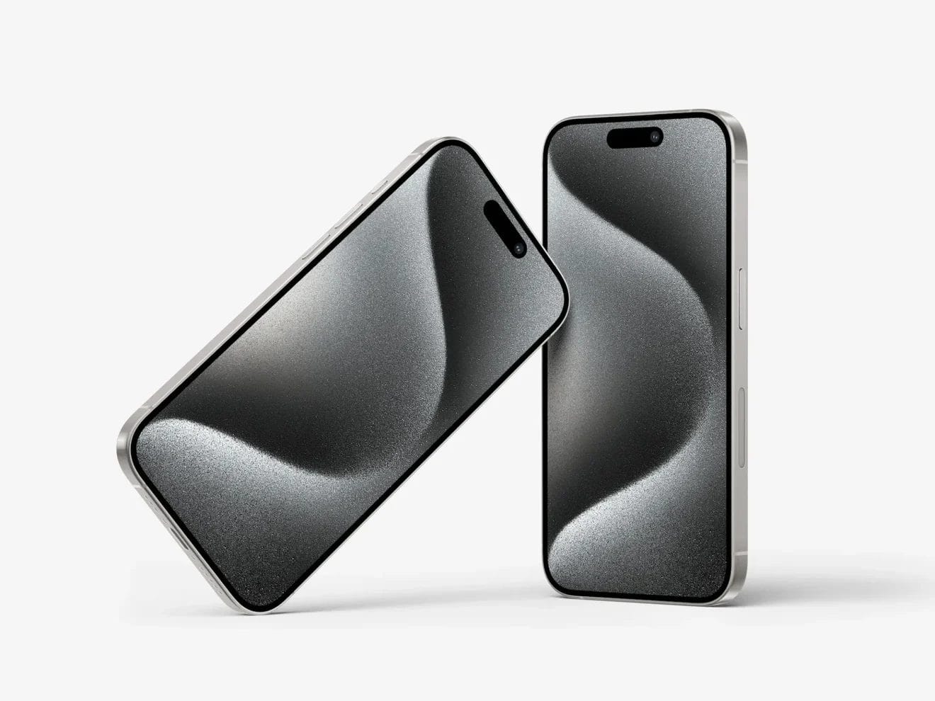 Free iPhone 15 Pro Mockup Vol 5