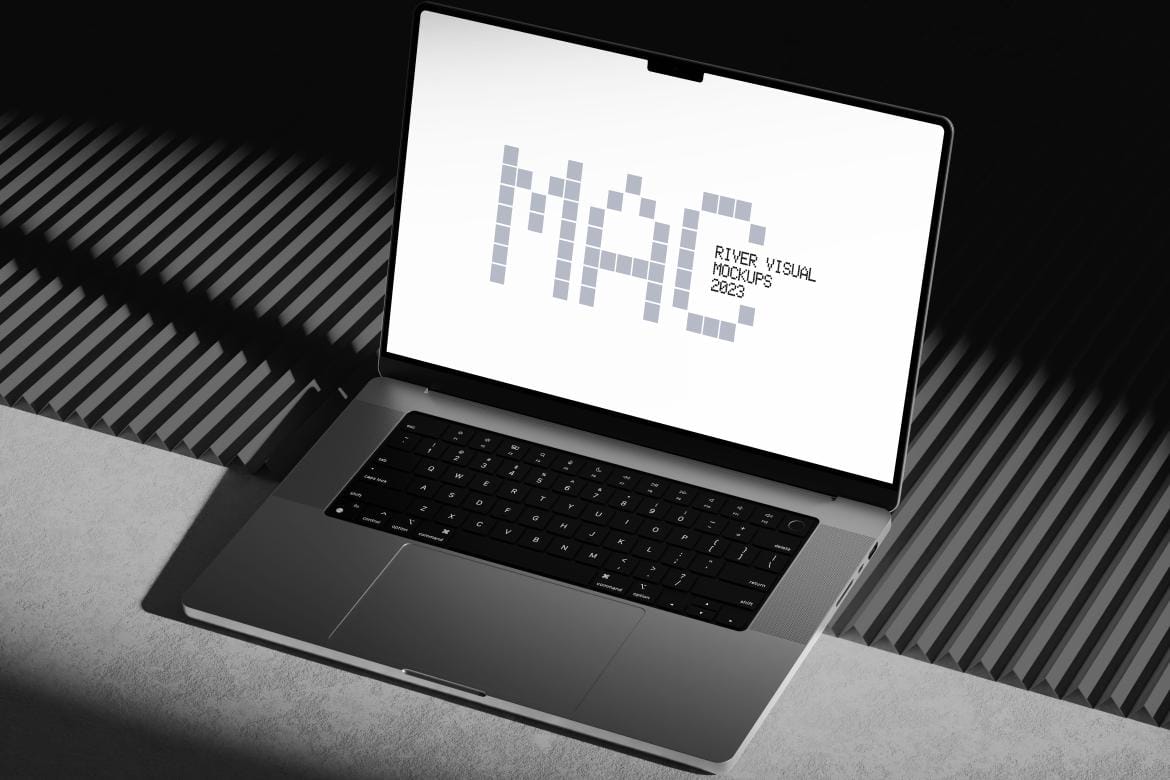 Macbook Pro 16 Free Mockup
