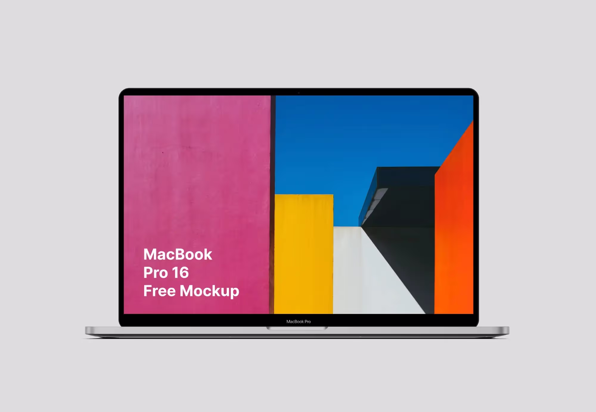 free MacBook pro 16 mockup – high-sesolution PSD for web & app