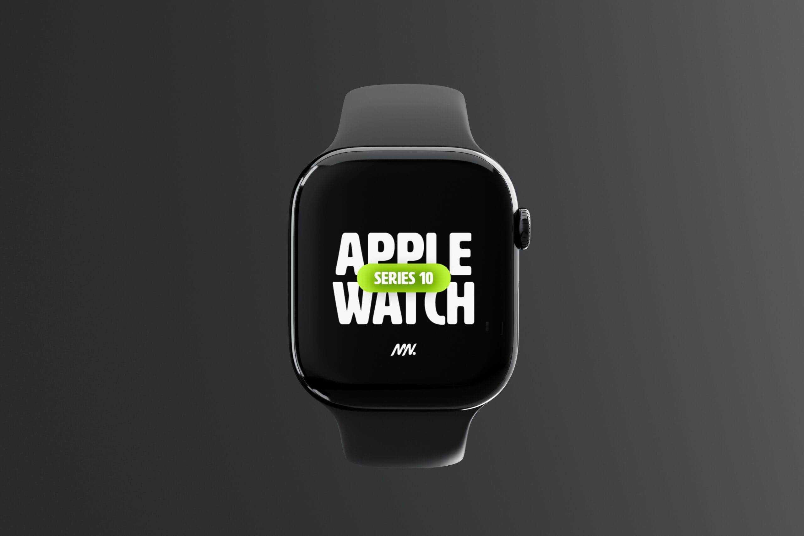 free apple watch mockup series 10