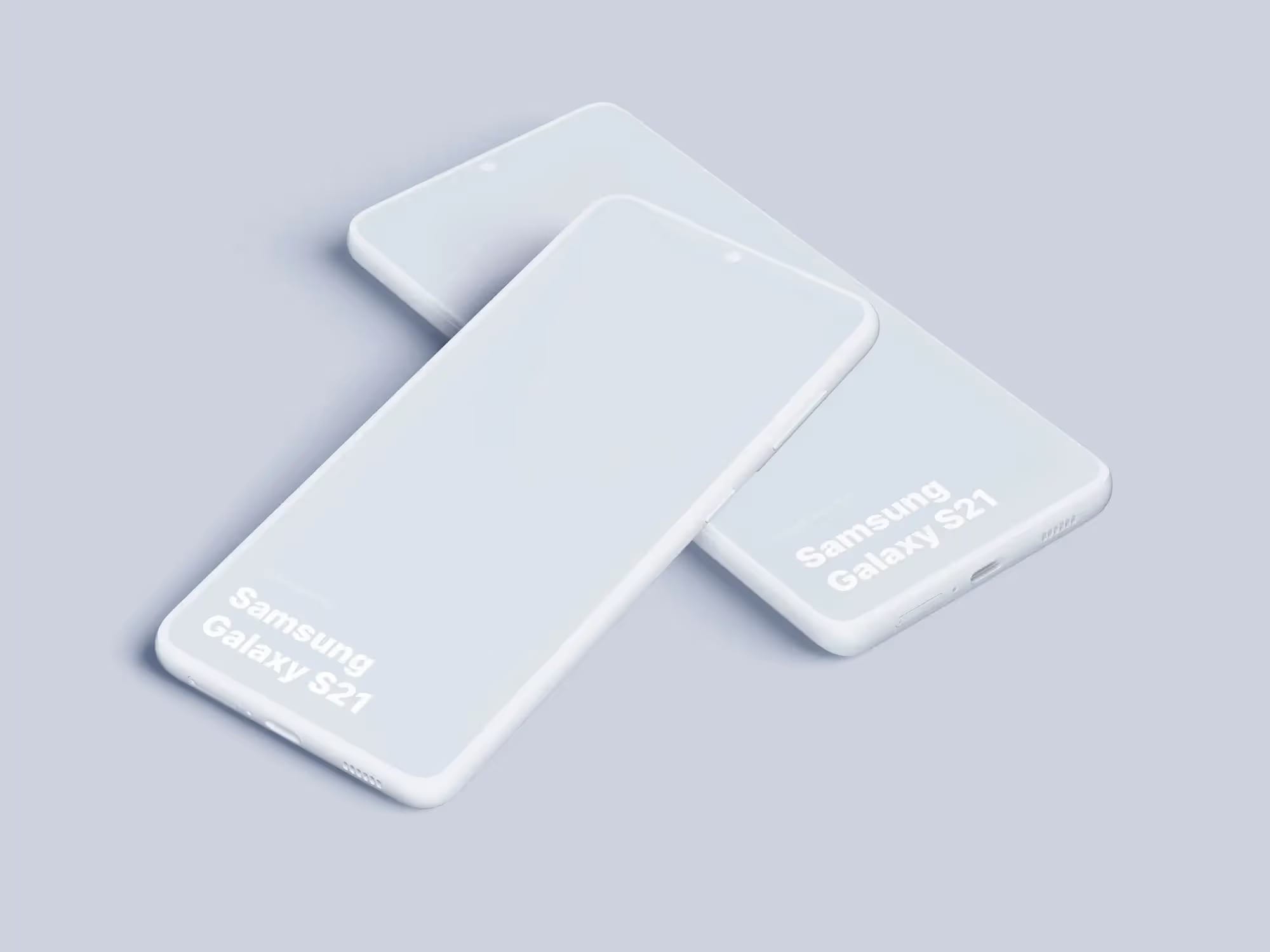 free galaxy s21 mockup