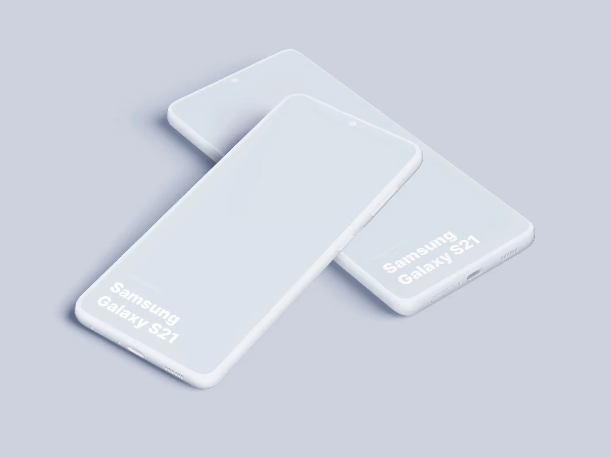 free galaxy s21 mockup