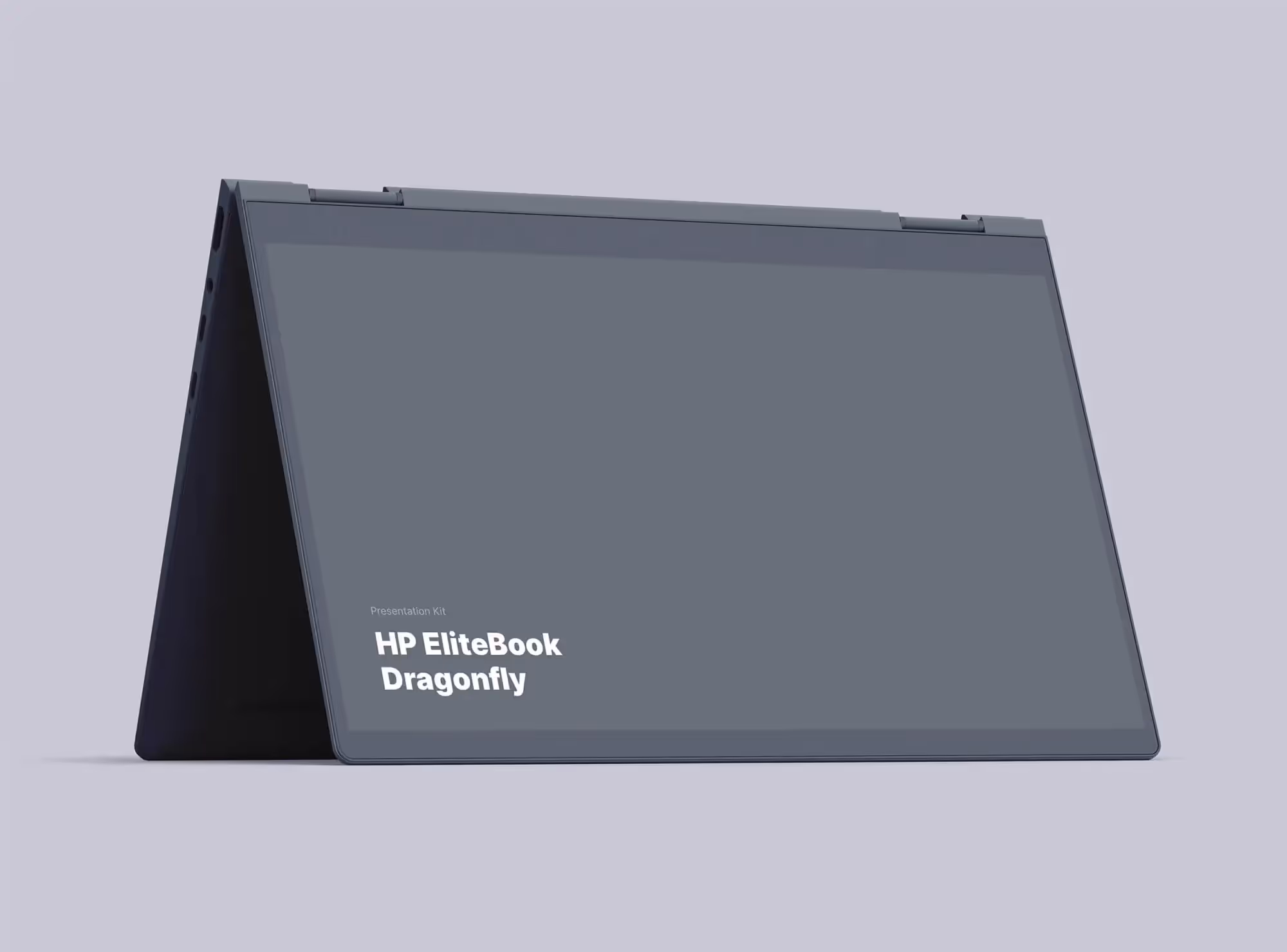 free hp elitebook dragonfly mockup
