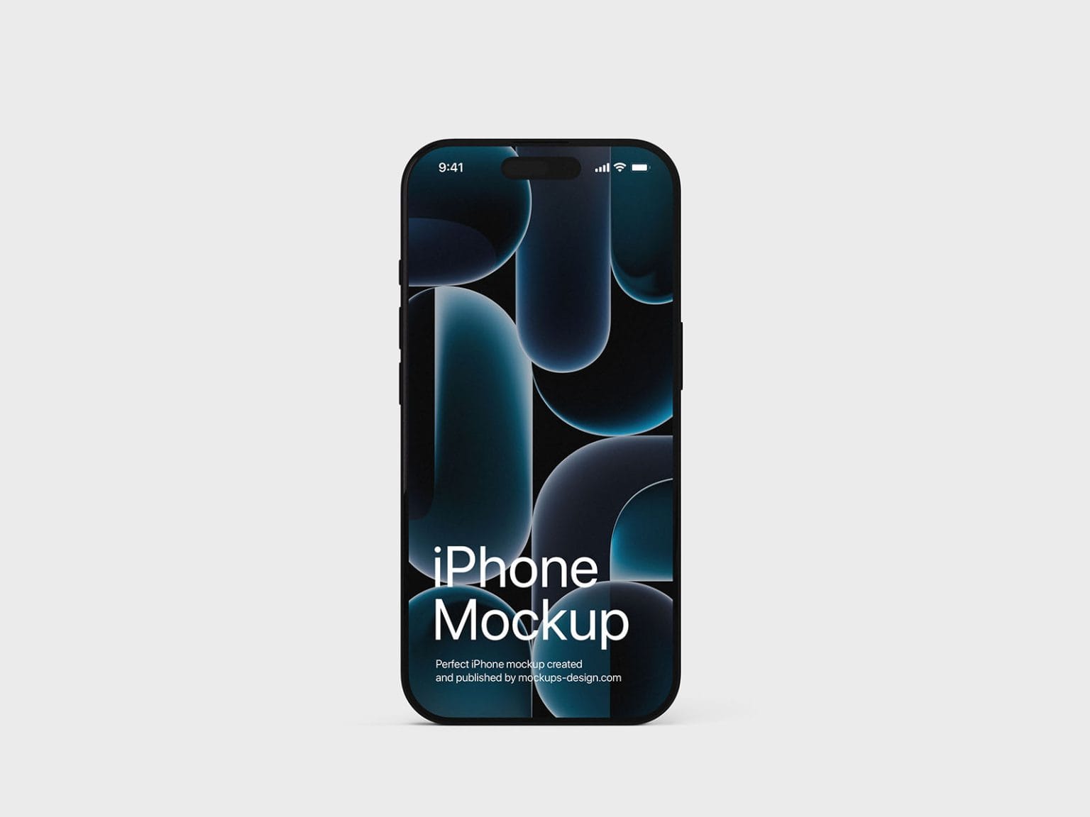 free iPhone 16 mockup- isolated device mockup