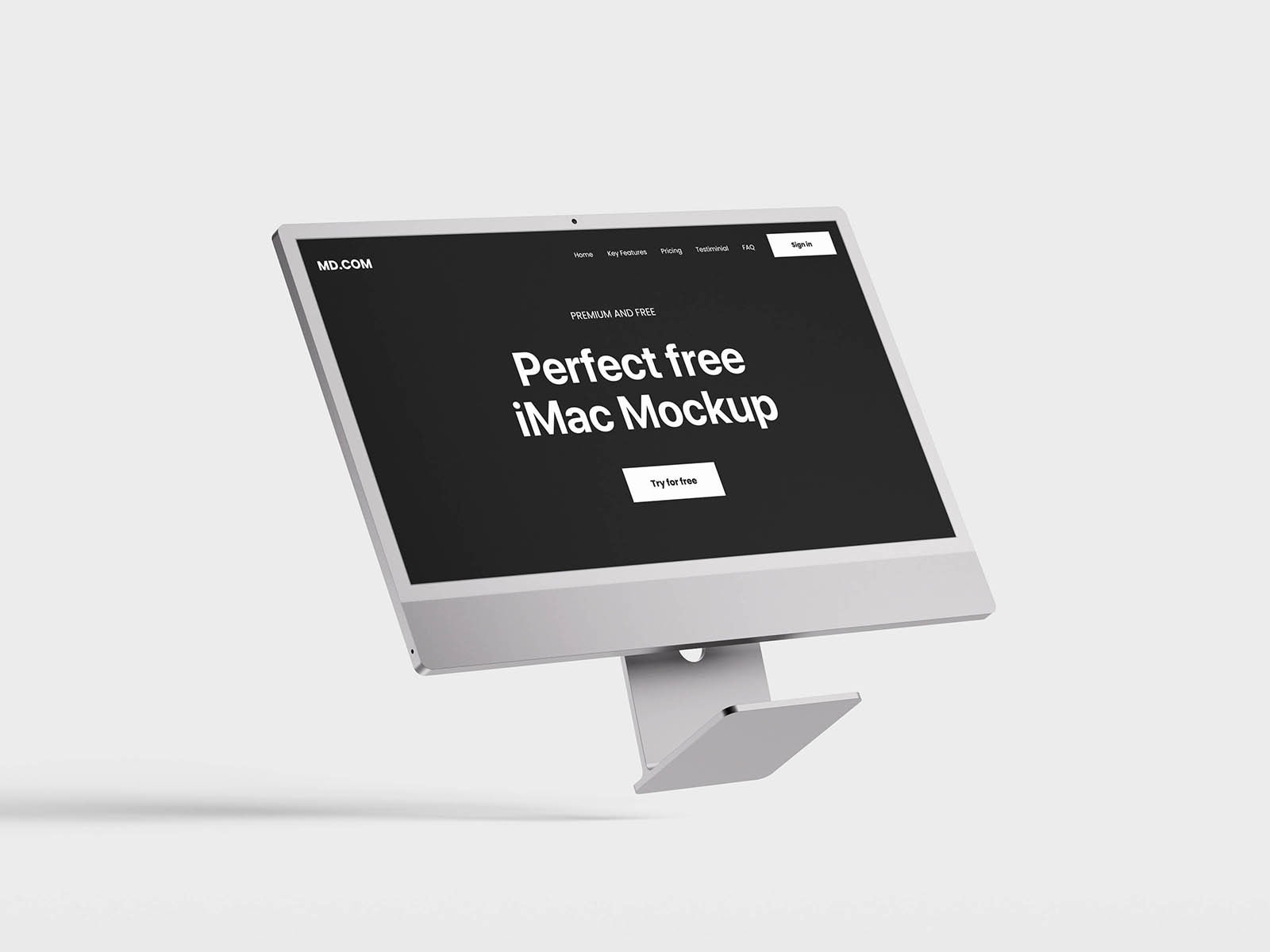 free imac mockup