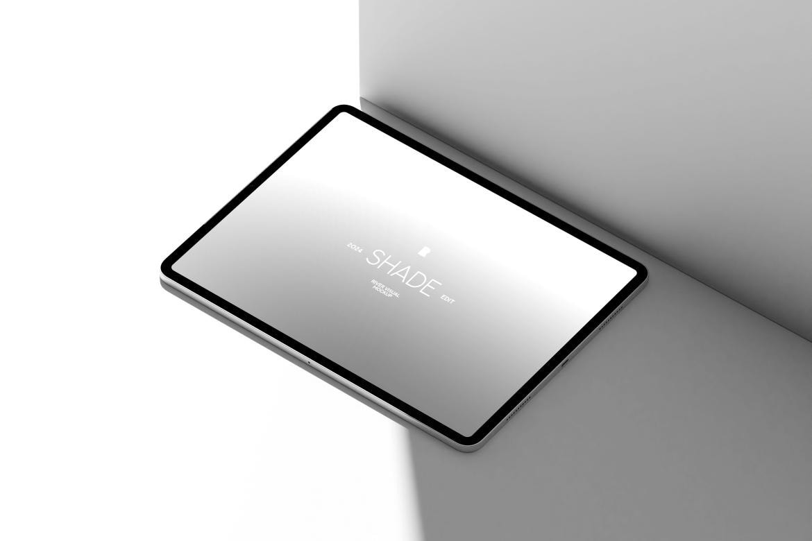 free ipad pro mockup – based on shade