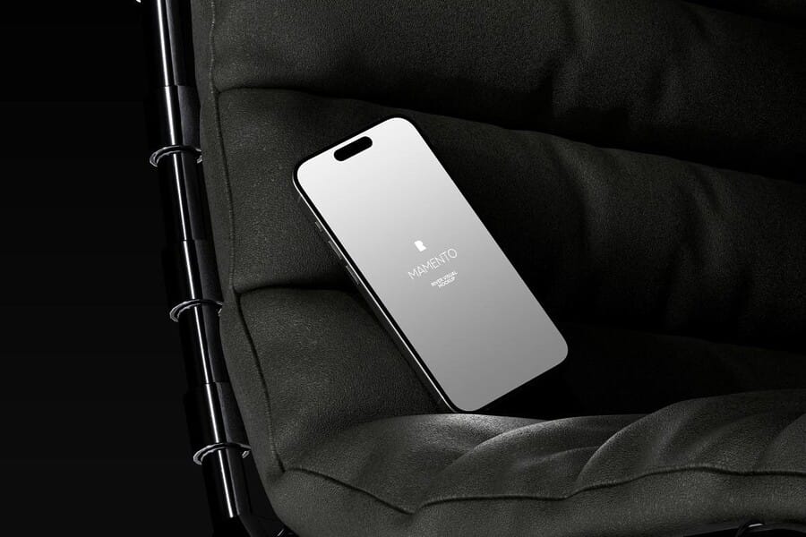 free iphone 15 pro mockup