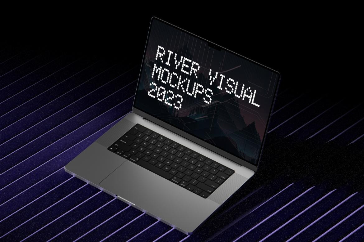 free macbook 16 pro mockup