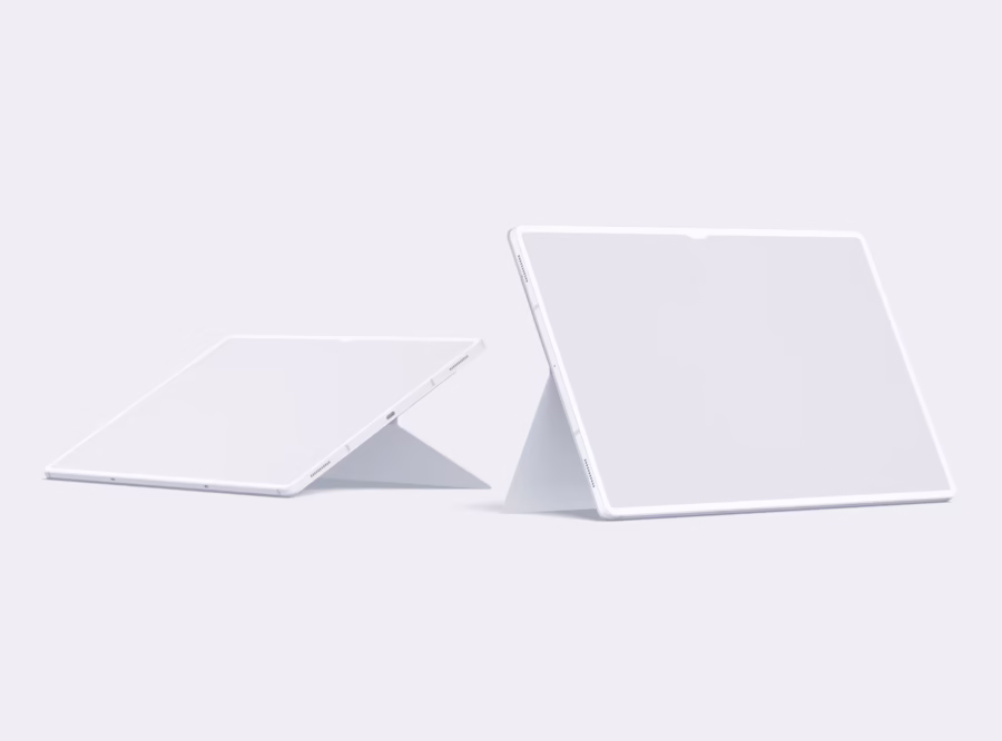 free samsung tab S8 ultra mockup hd quality psd for tablet