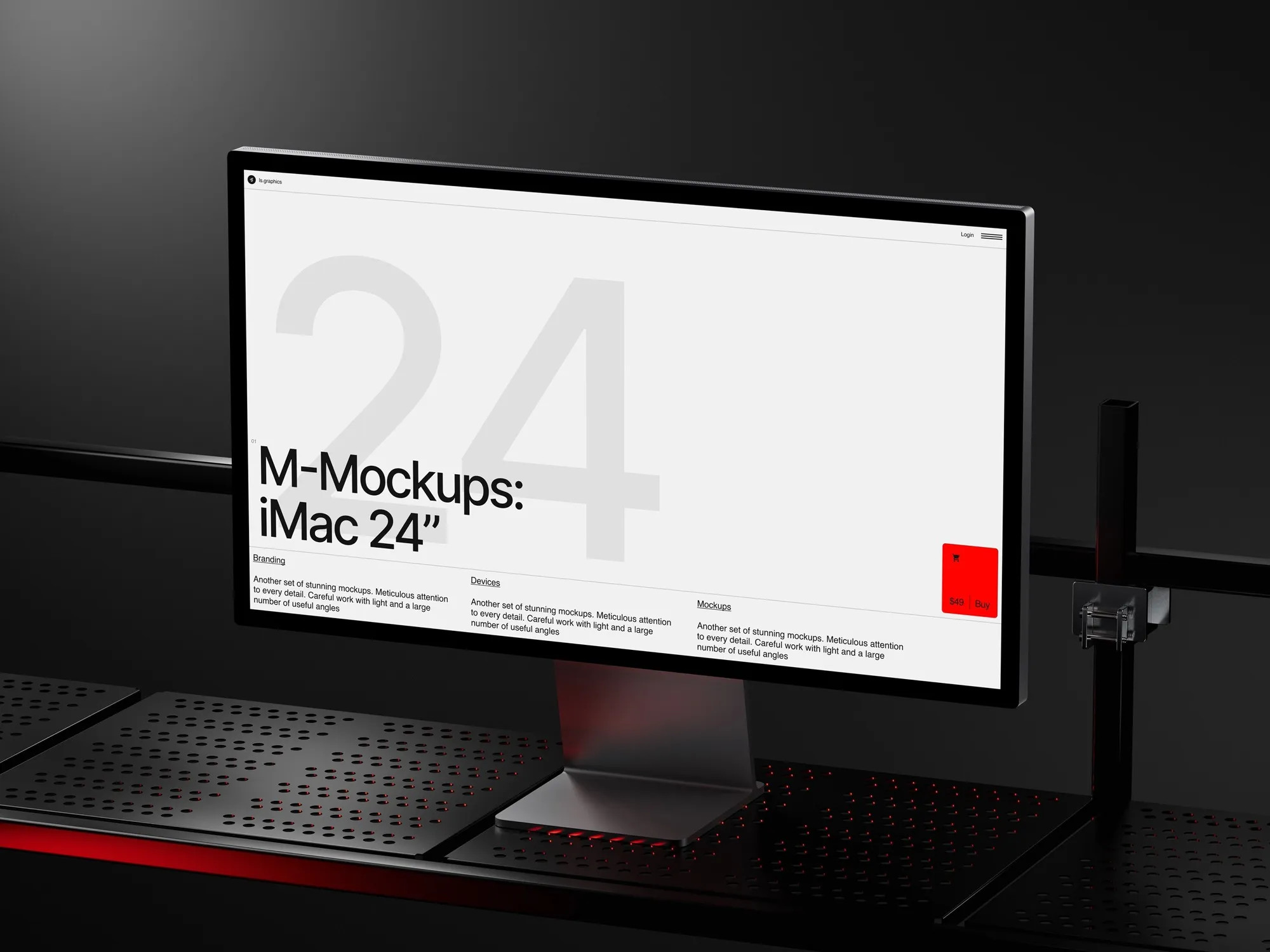 Free Macbook and Imac Mockup