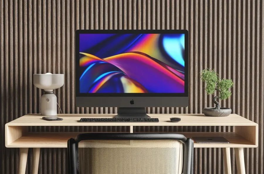 iMac on a Desk