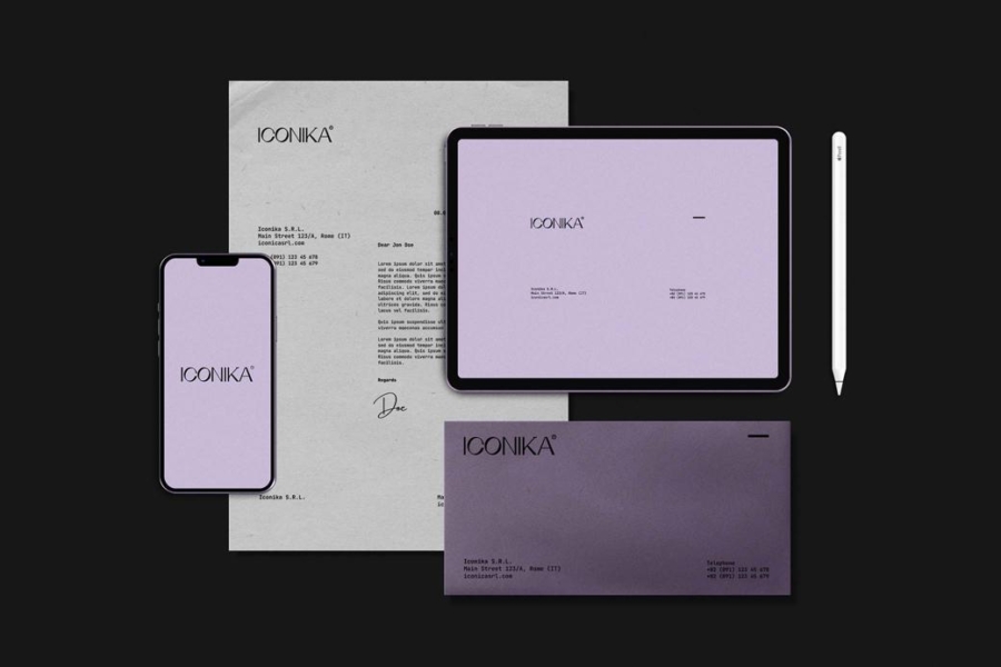 Free iPhone and iPad Branding Mockup