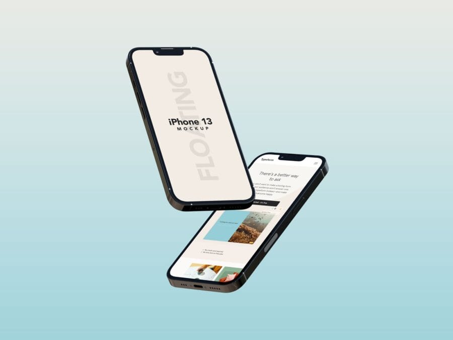 iphone 13 mockup