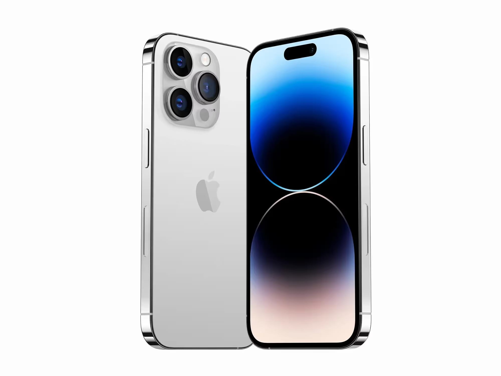 iphone 14 pro mockup in 4 eyecatchy colors