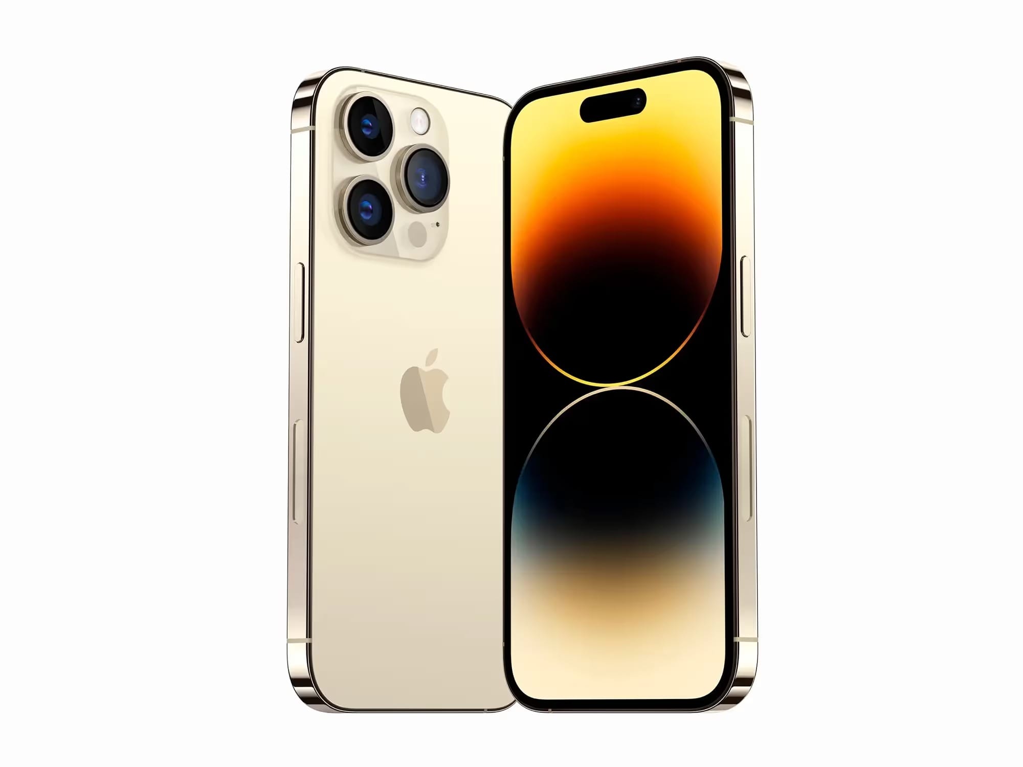 iphone 14 pro mockup in 4 eyecatchy colors