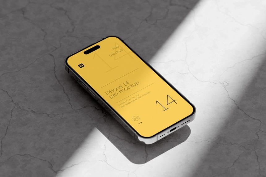 iphone 14 pro mockup