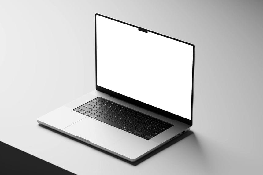 free macbook pro 16 mockup
