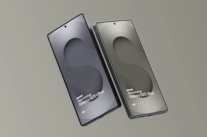 free galaxy S25 ultra free mockup